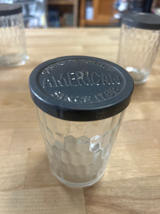 Antique American Snuff Jar (aaa)