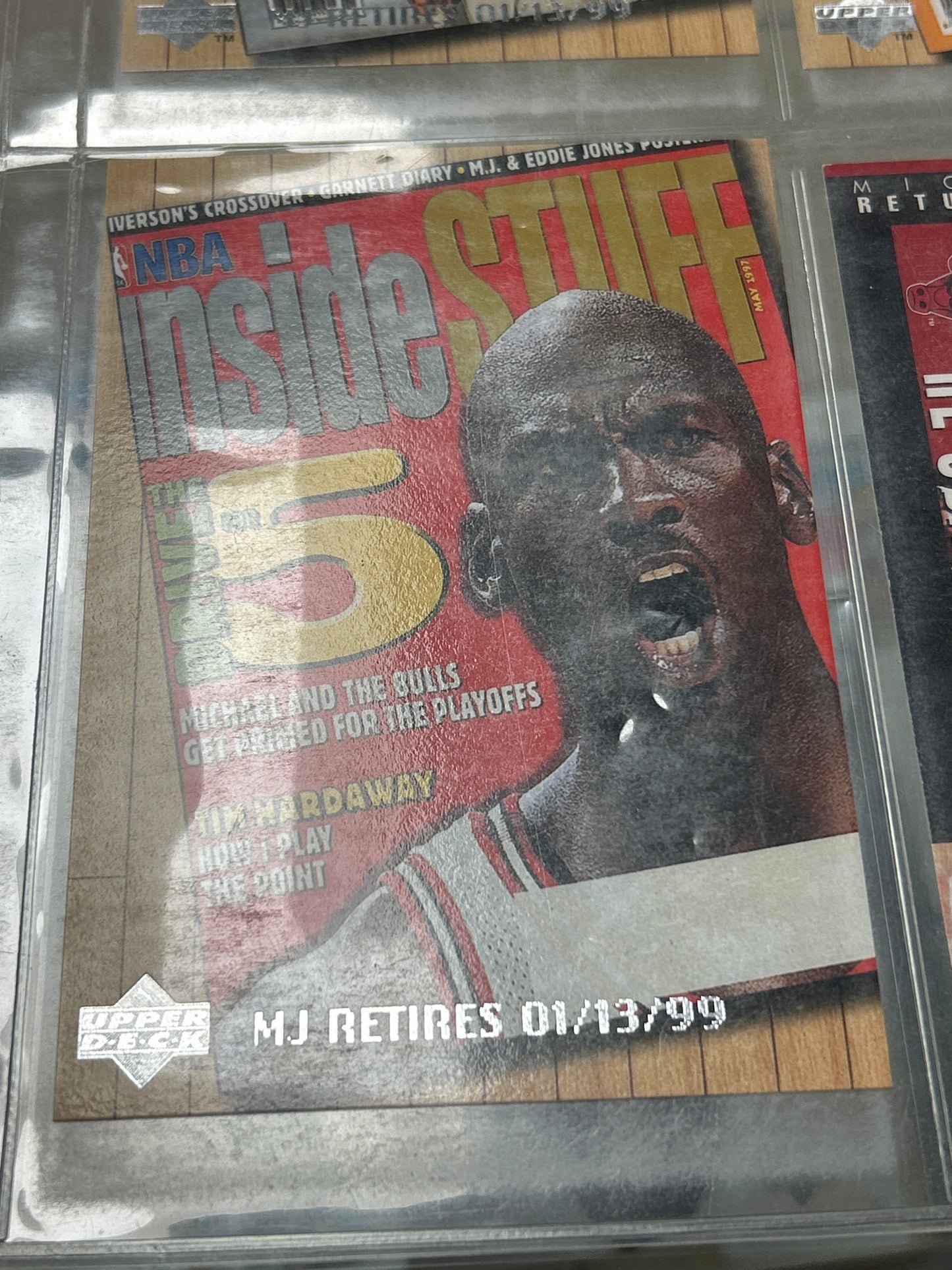 Upper Deck Jordan Jumbo Card “C19”