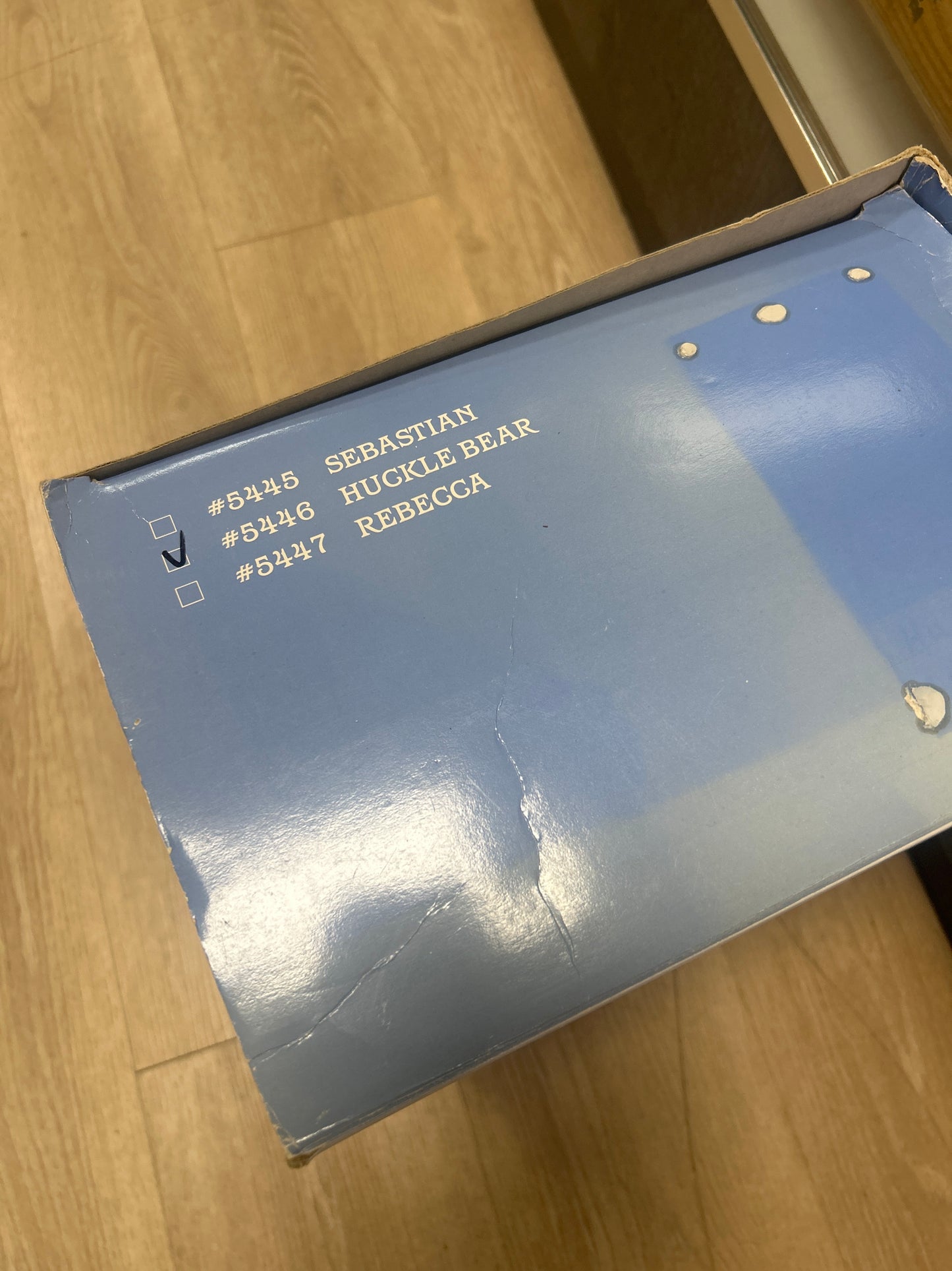 1985 Raikes Original Bear - Huckle Bear - #6017 Of 7500 - 21" W/Box