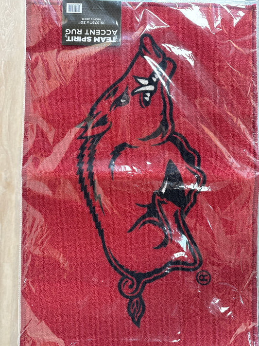 Razorback Team Spirit Accent Rug 19 x 30