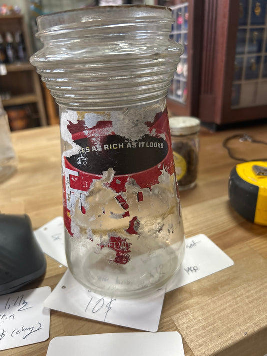 Vintage Folger’s Jar