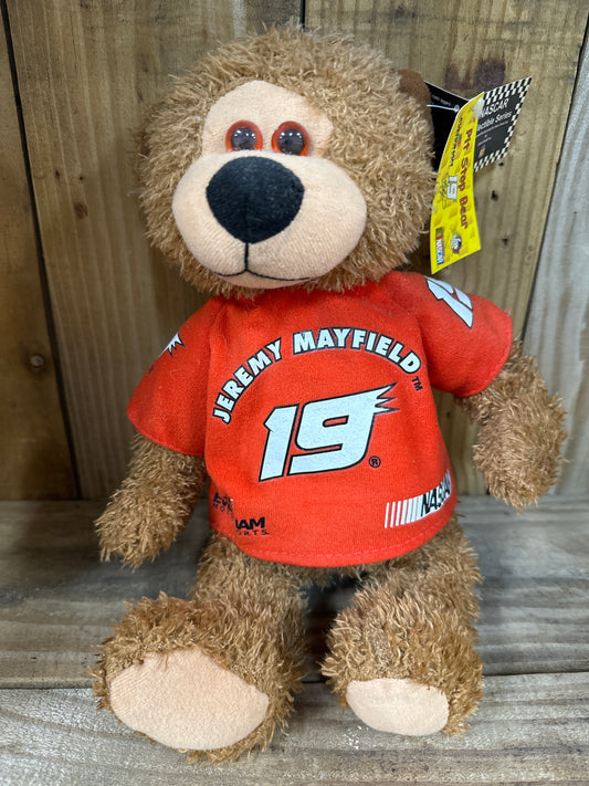 NASCAR Pit Stop Bear #19 Jeremy Mayfield w/Tags