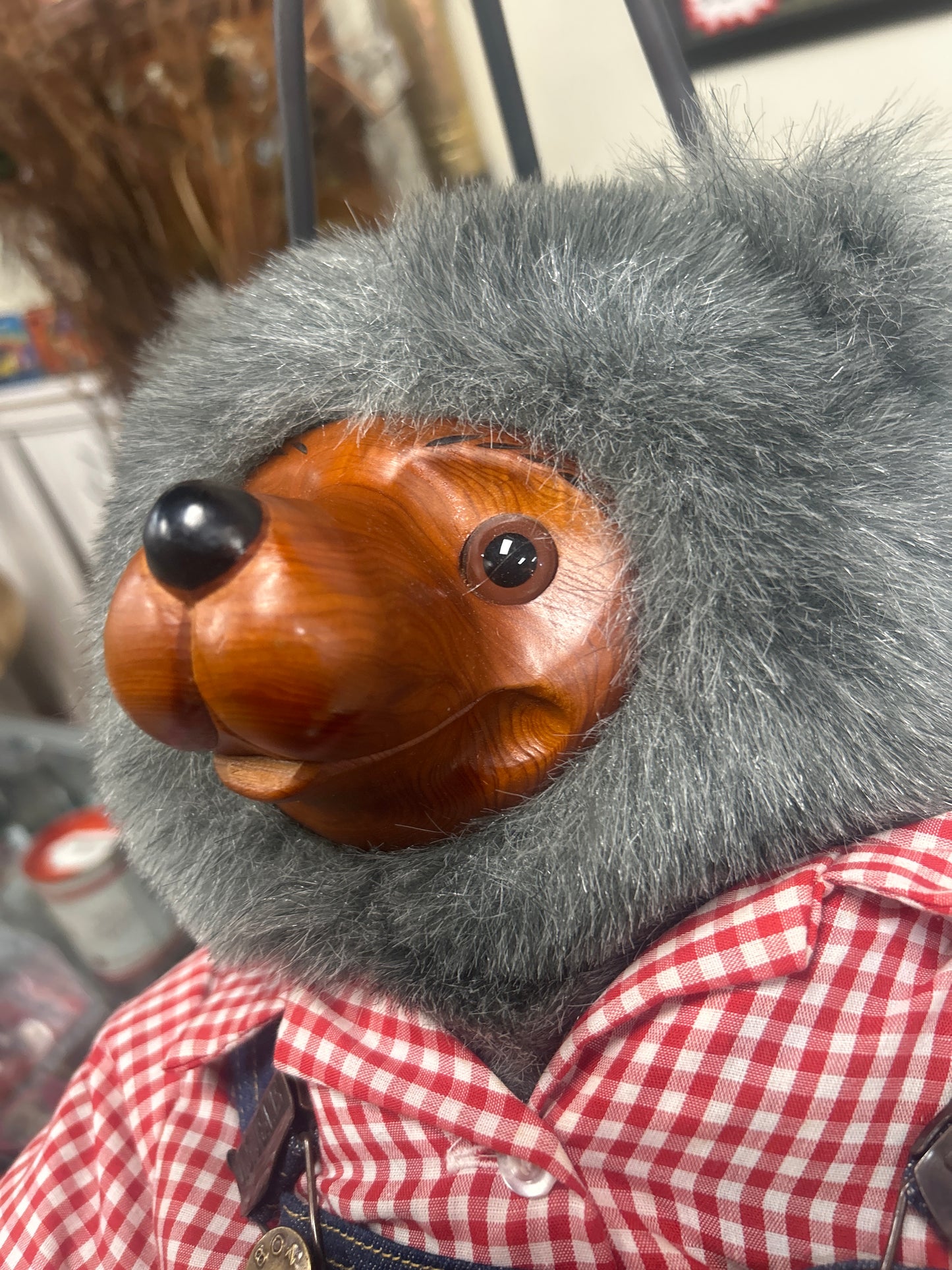 1985 Raikes Original Bear - Huckle Bear - #6017 Of 7500 - 21" W/Box