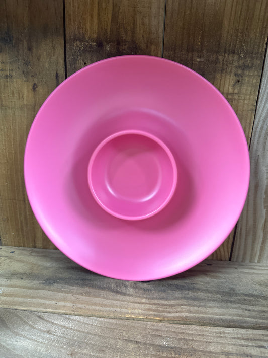 Chip & Dip Platter NOT Microwave or Dishwasher Safe