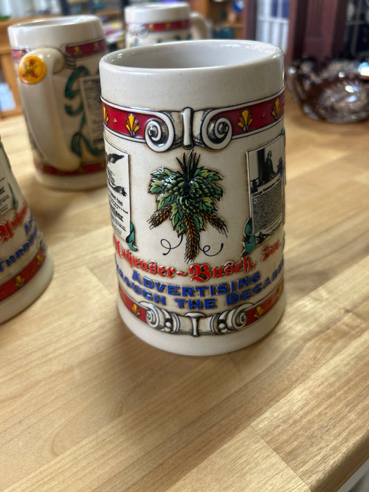 #01072 Vintage Anheuser Busch Budweiser 1994 Advertising Through the Decades Third in a Series