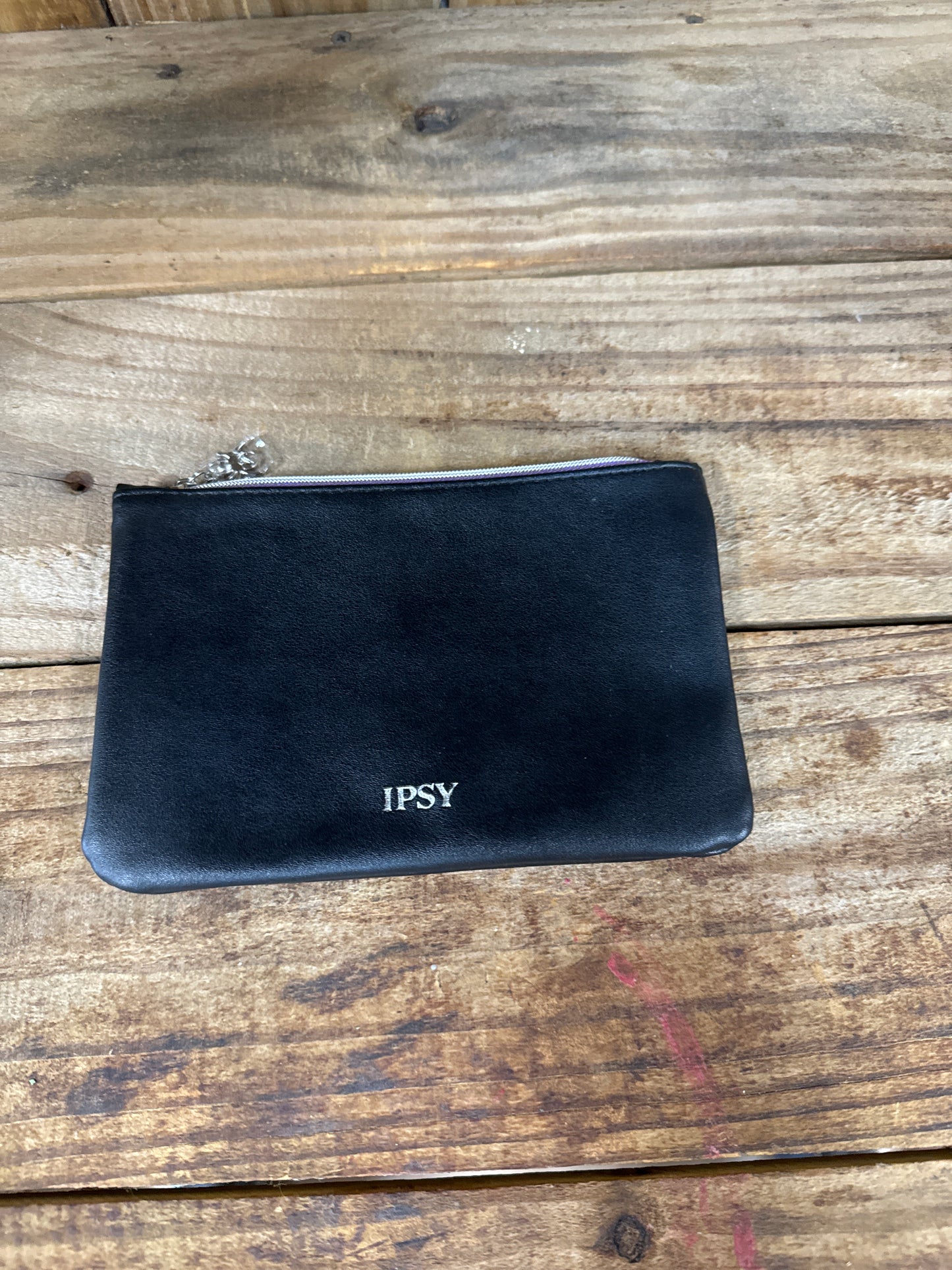 Ipsy Makeup Bag Only Black Spiderweb