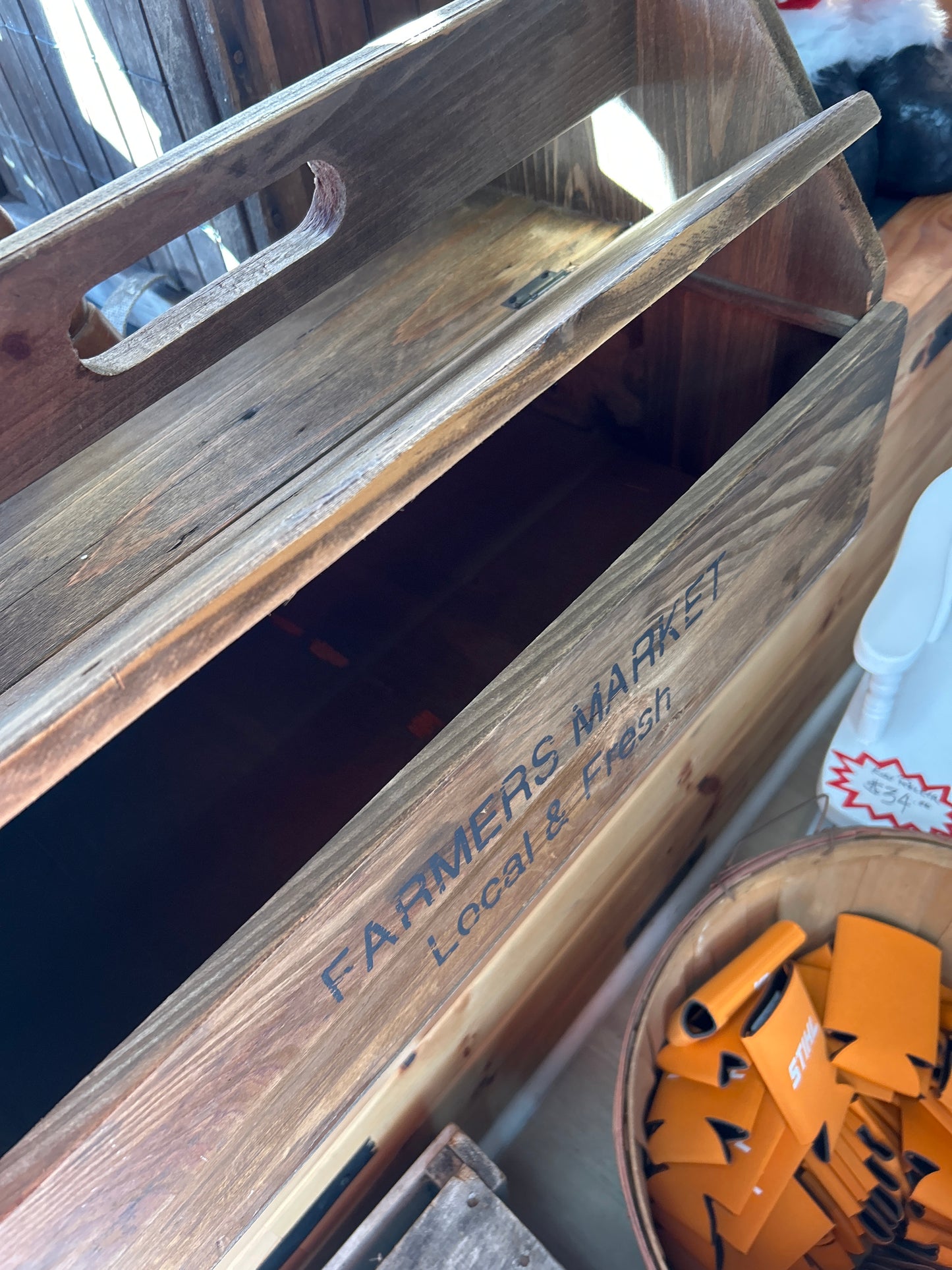 Farmers Market Crate