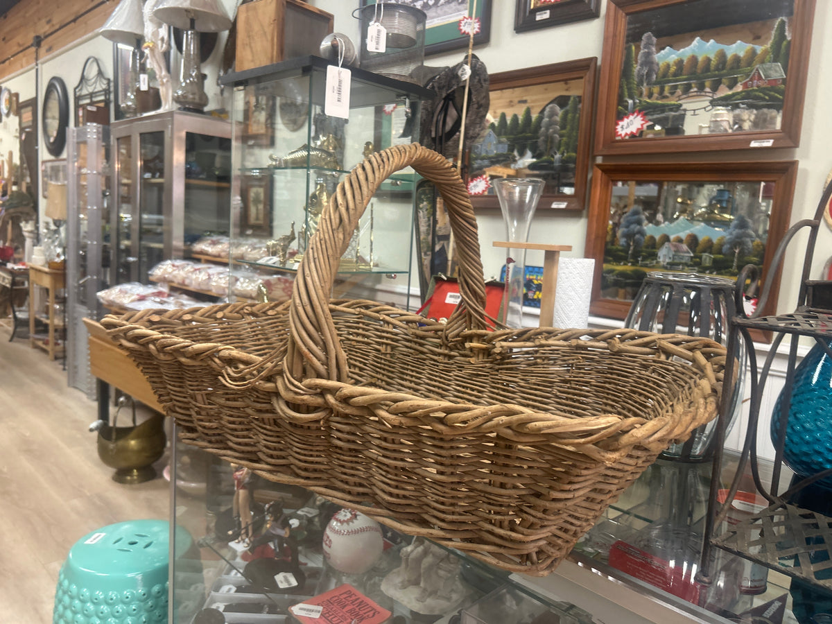 Hand woven basket