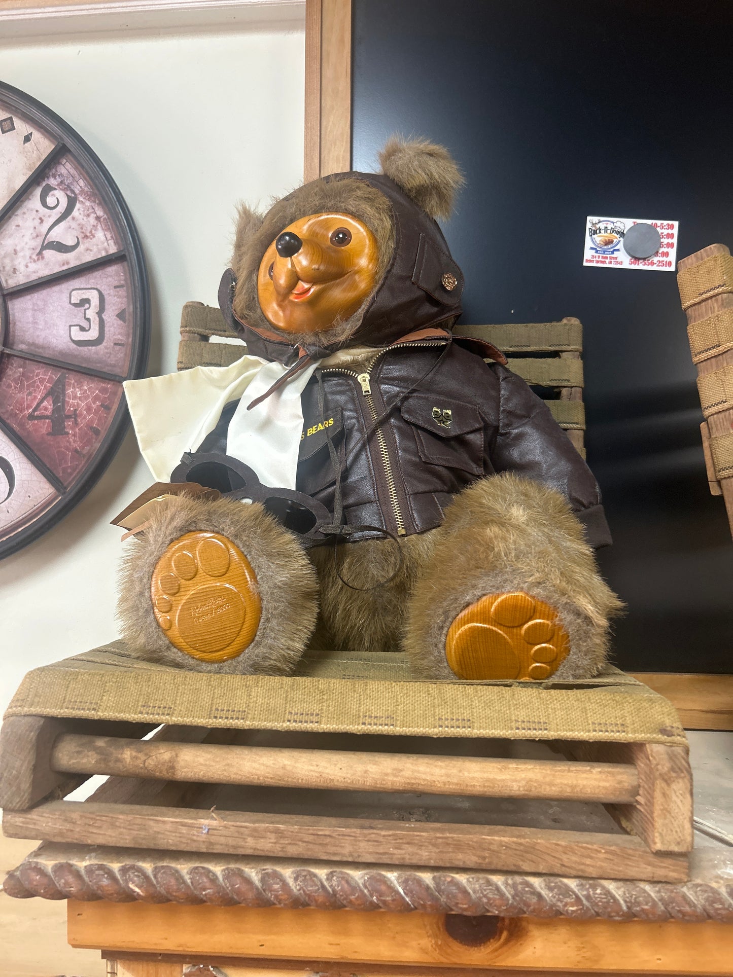 Robert Raikes Bear; Lindy Limited Edition Numbered Original COA 4536/15000 W/Box