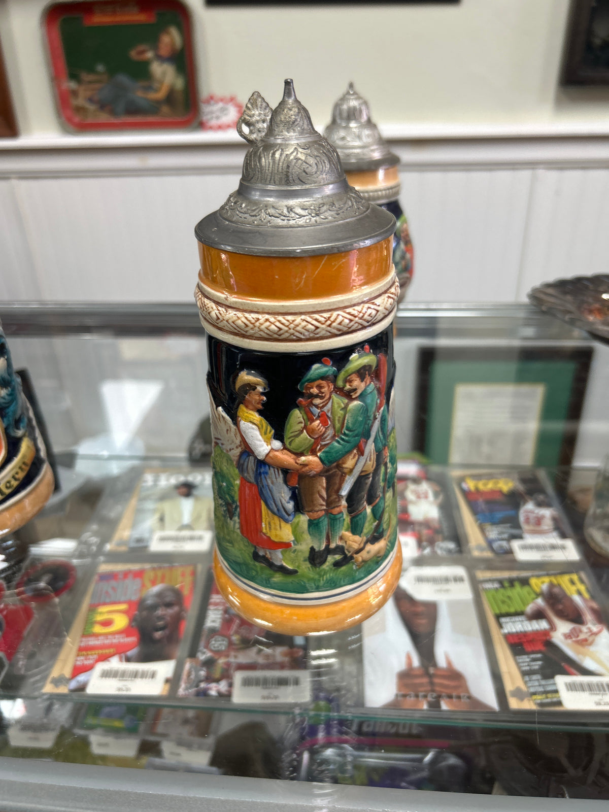 Vintage Germany Egon Bay Beer Stein handarbeit