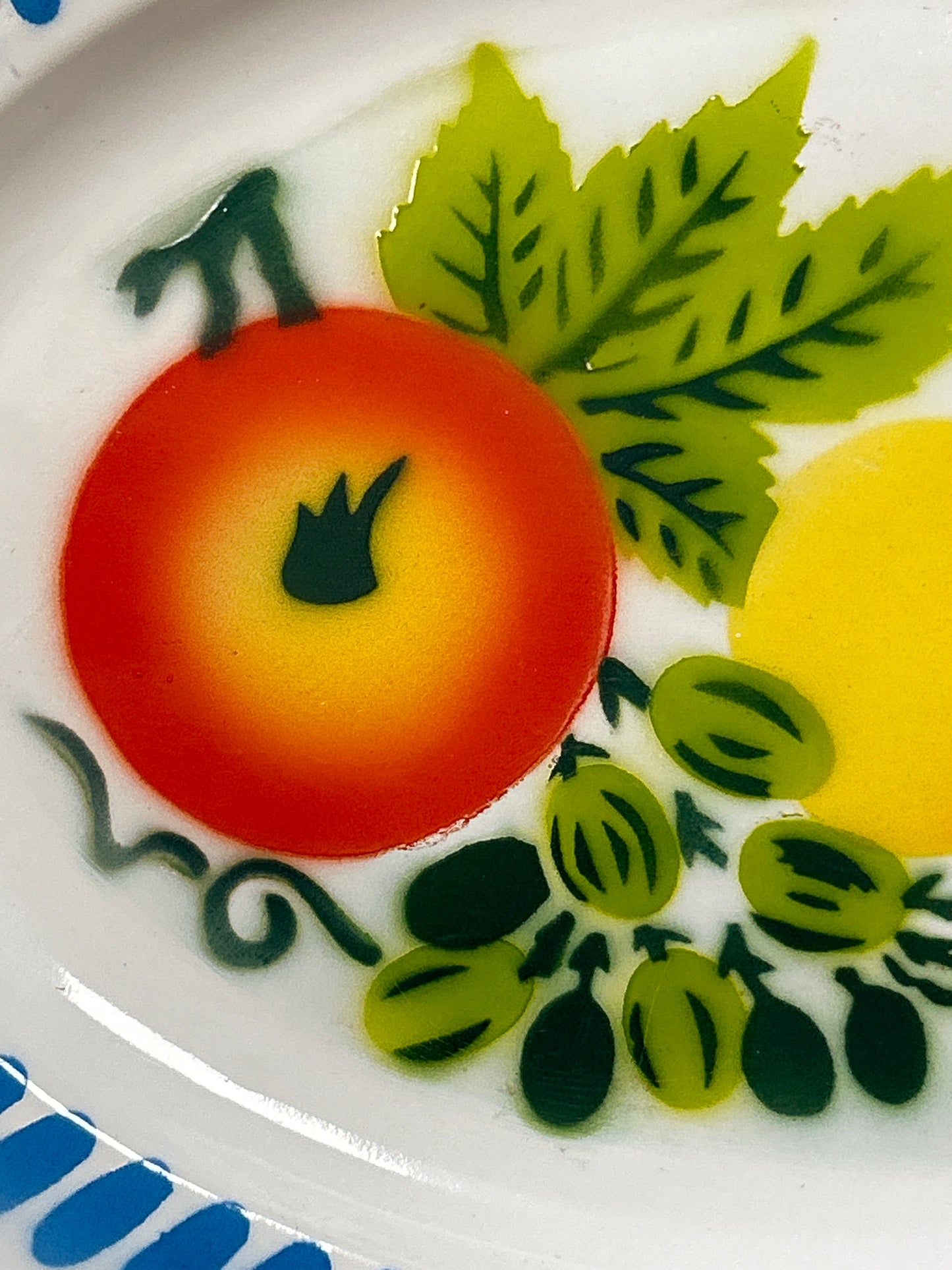 Image of Fruit on a Serving Platter 1950's (Enamel)