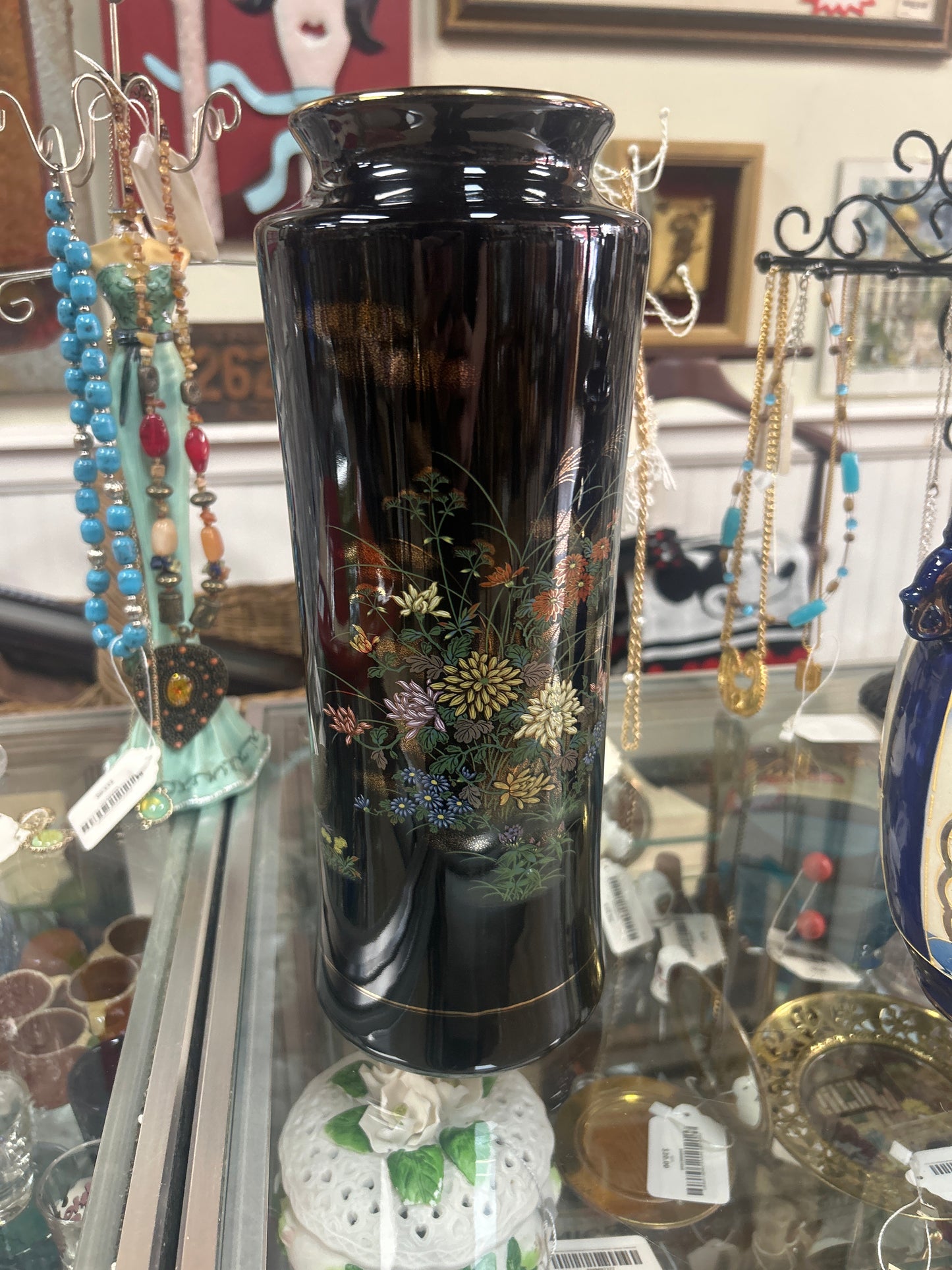 vintage Japanese Shibata vase