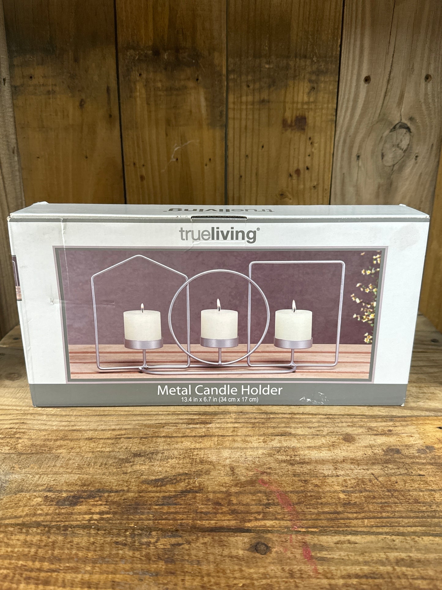 Metal Candle Holder