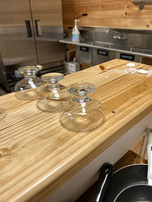 Misc small glass bowls