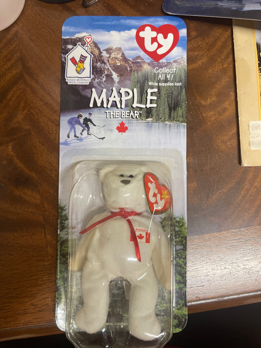 Maple the Bear McDonald’s Beanie Baby