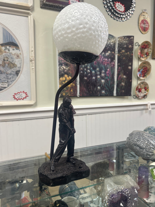 Dale Tiffany Golf Lamp 1605 Golf Ball Shade