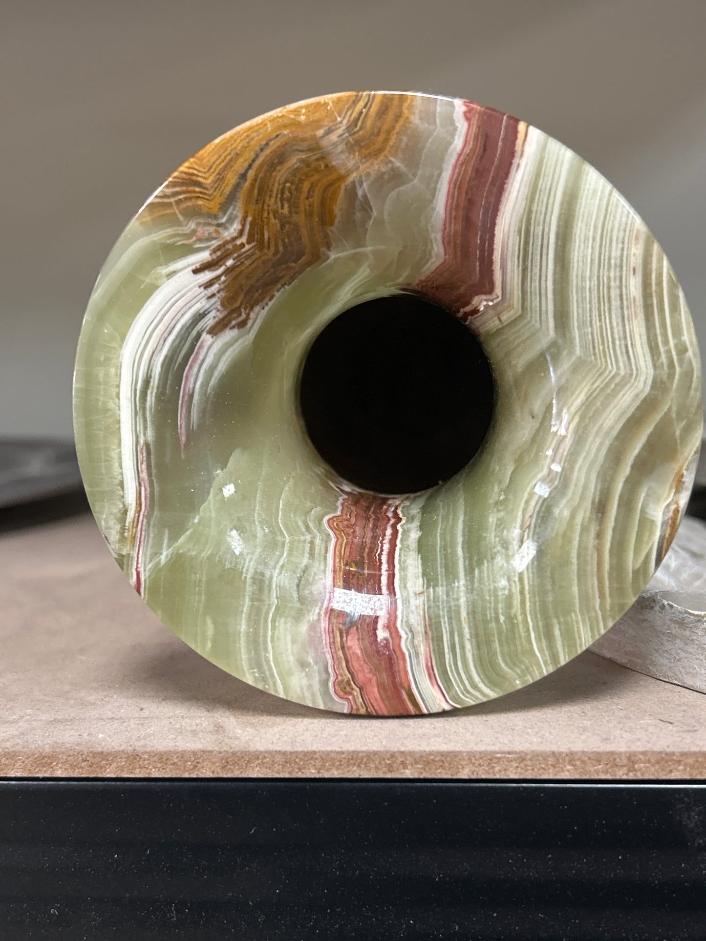 Rock vase 12”