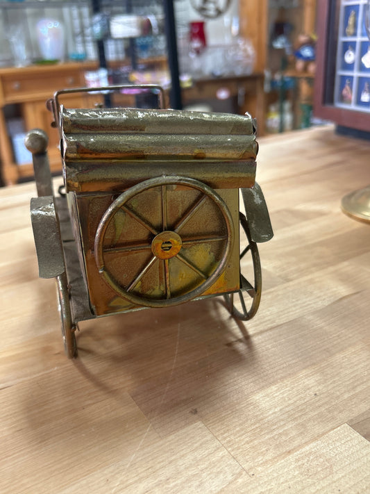 Car music box in rough condition