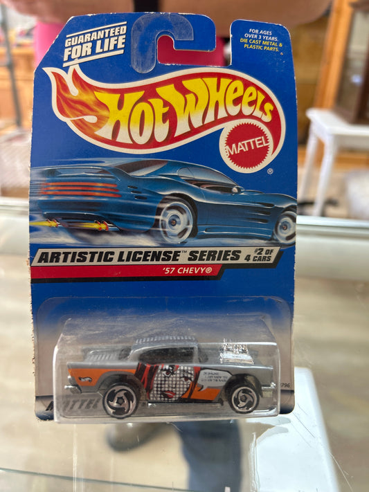 Hot Wheels 1997 Artistic License Series #2 Die-Cast '57 Chevy Collectible Car