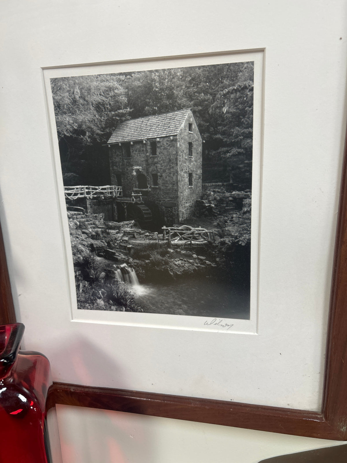 The “Old Milll” photo signed print