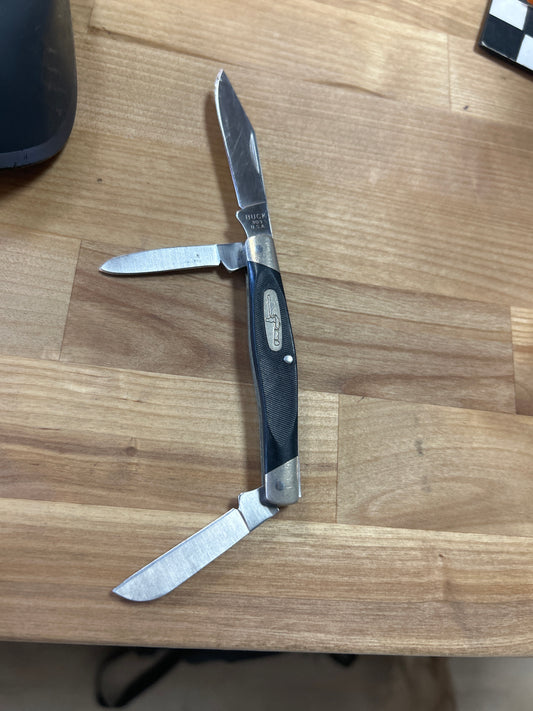 Vintage Buck 303 USA 3-Blade Folding Knife (used)