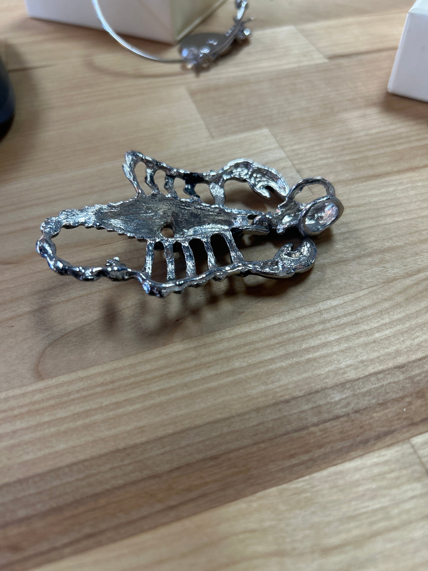 Metal Scorpion Pendant (larger)