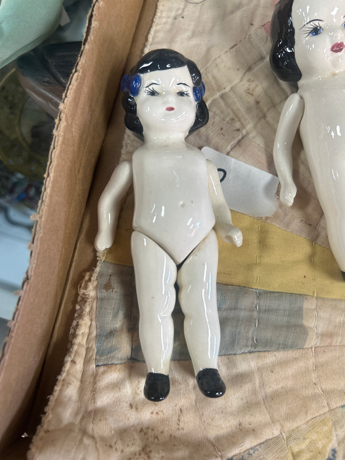 German porcelain doll Series (Black hair)