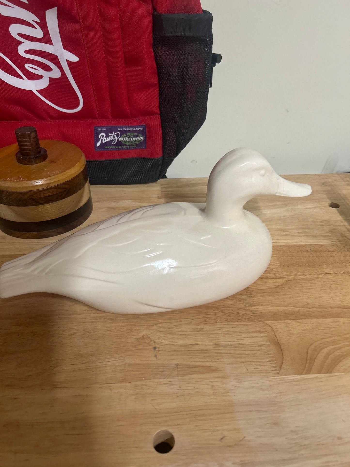 Duck Statue (repaired bill)