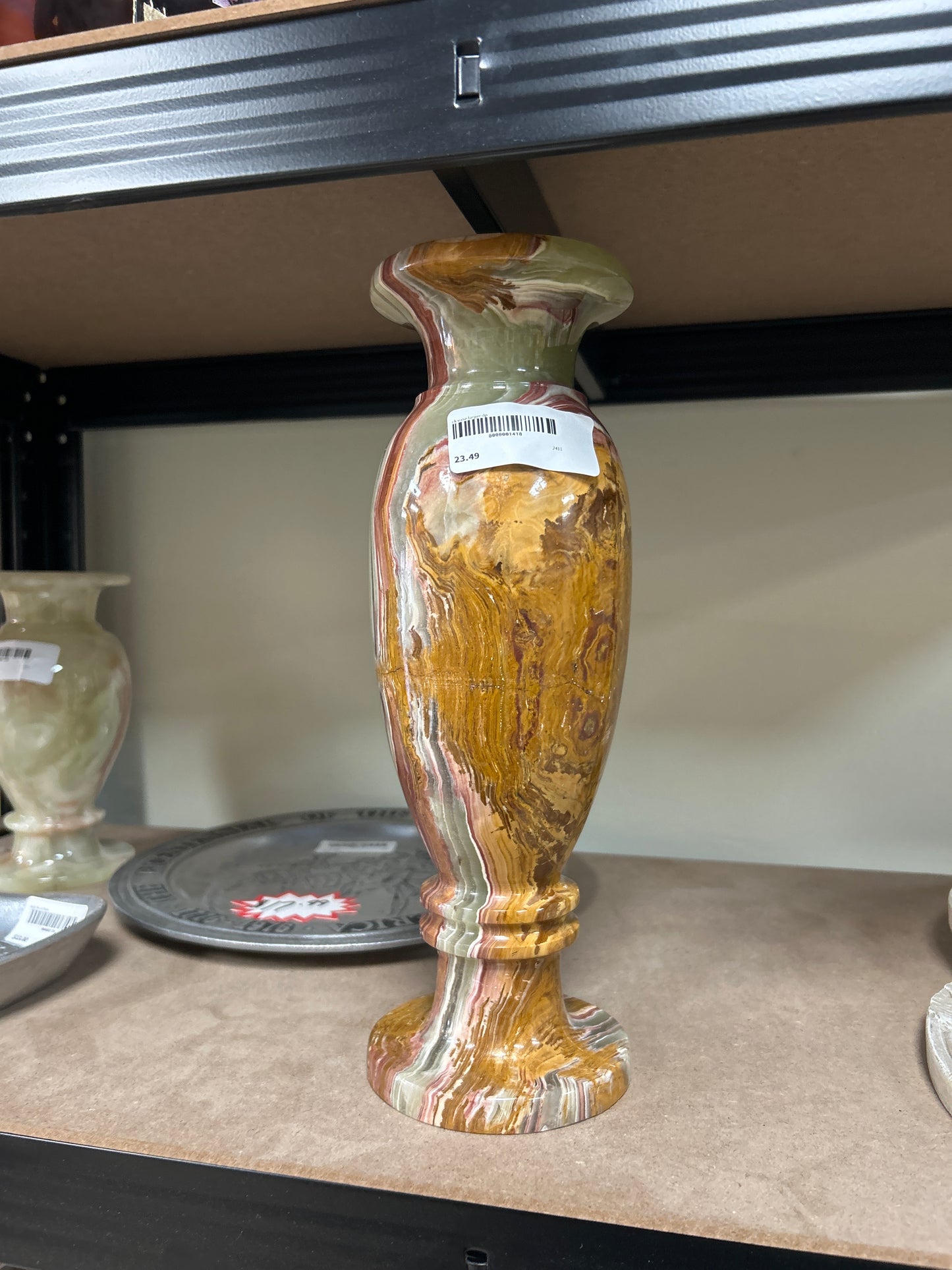 Rock vase 12”