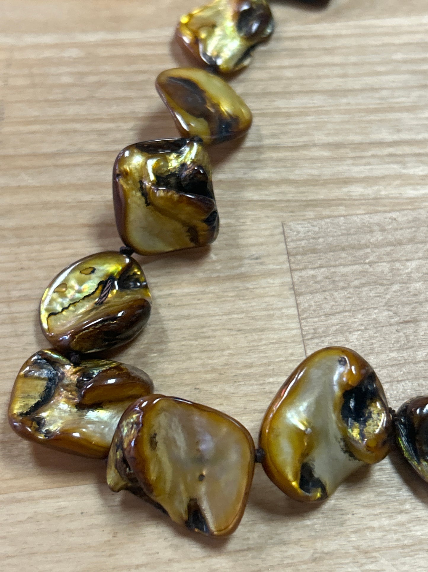 Brown Shell Necklace (preowned)