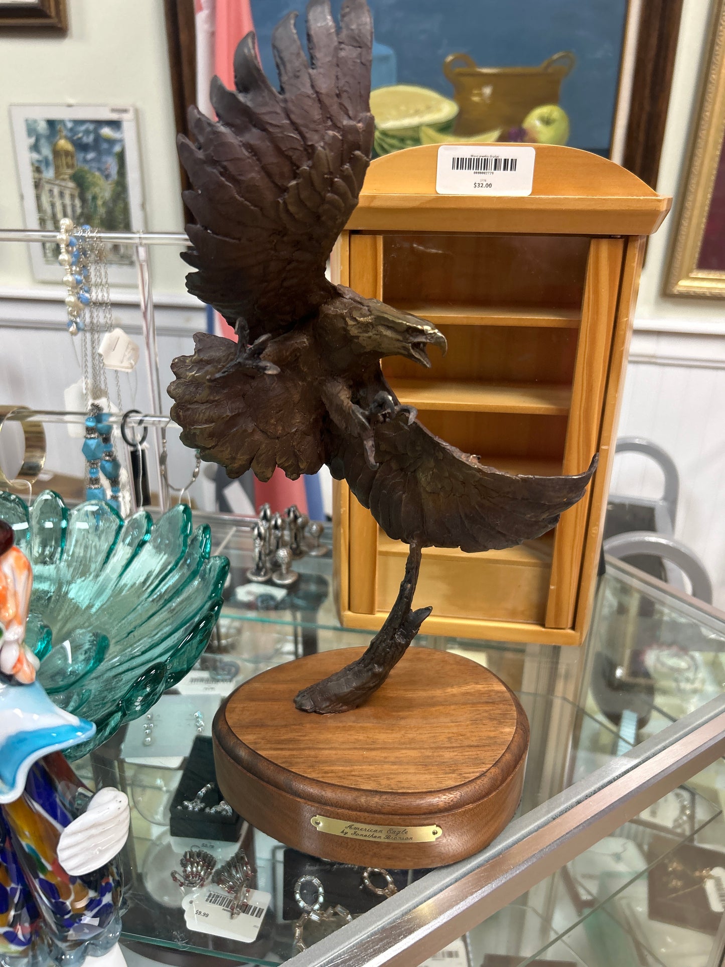 Jonathan Bronson “American Eagle” sculpture bronze. The "Good Scout" Award (GSA) is presented annually to a deserving individual at the Boy Scouts of America's Good Scout Award Luncheon. The GSA recognition.