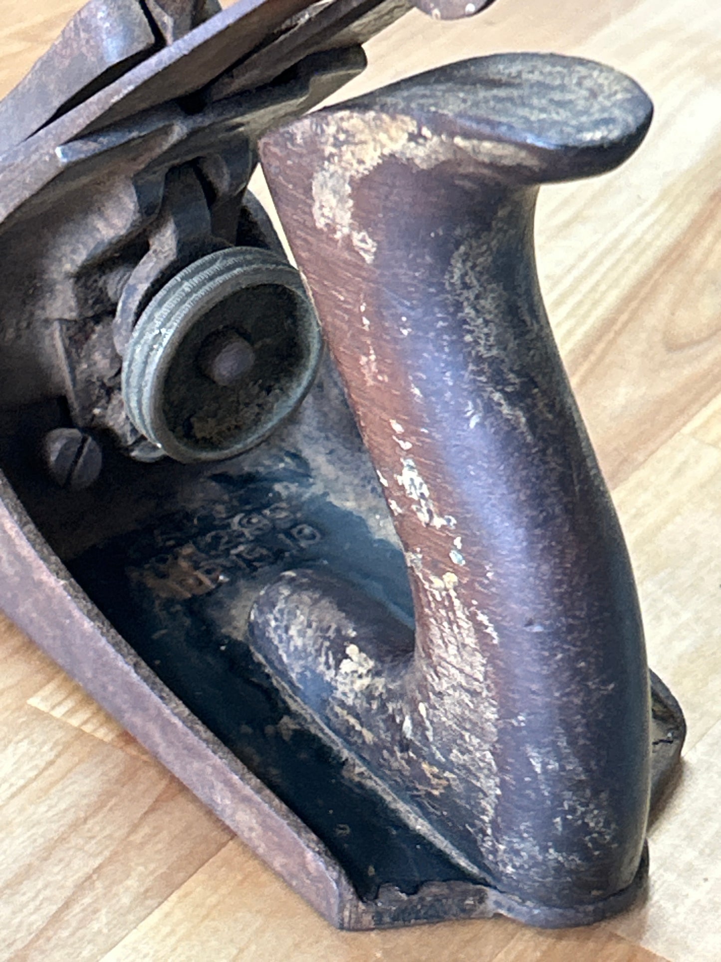 AntiqueStanley Bed Rock Plane #604 Rare (needs front knob replaced)