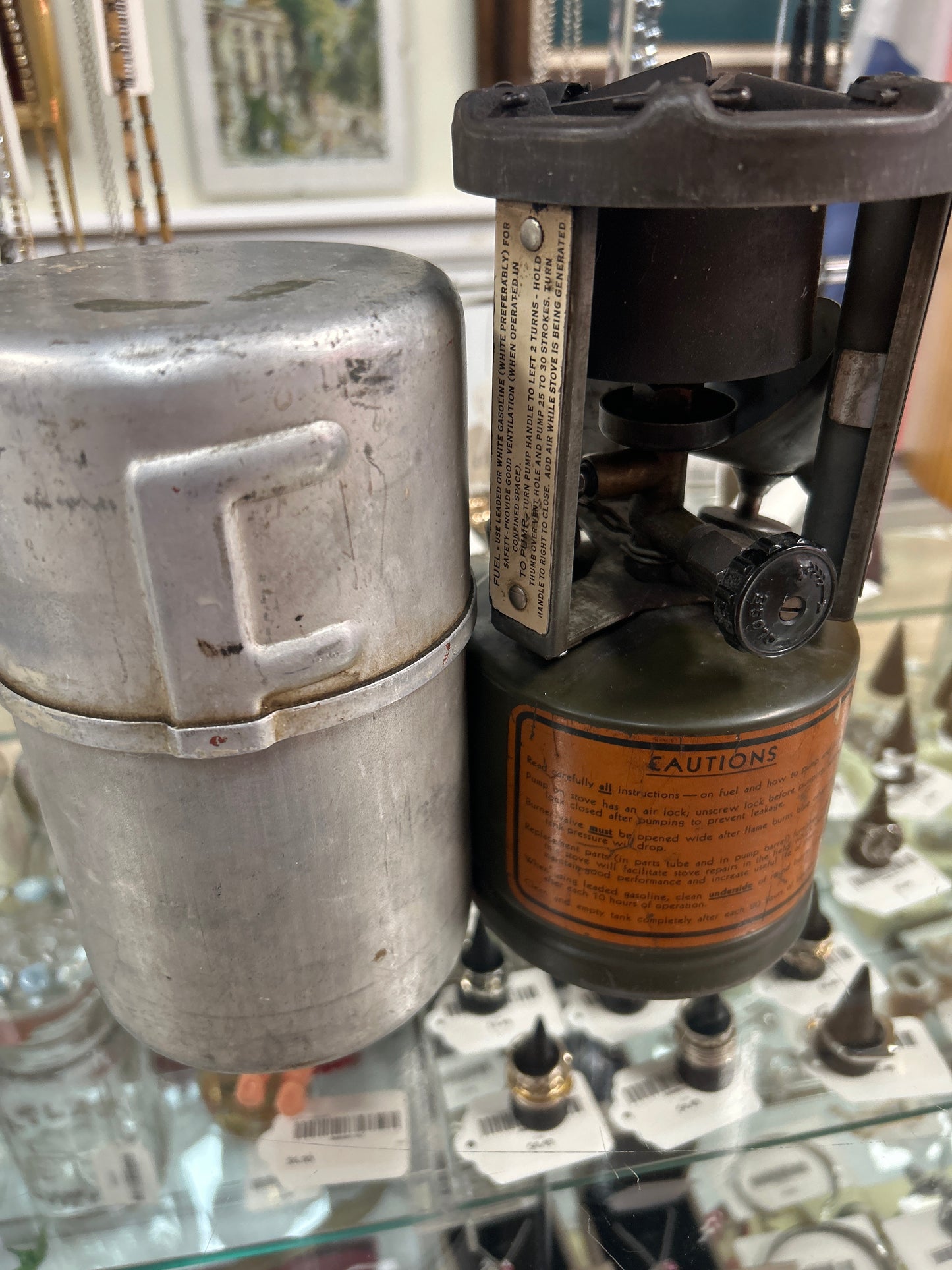 US 1945 WW2 Coleman Stove (dated)