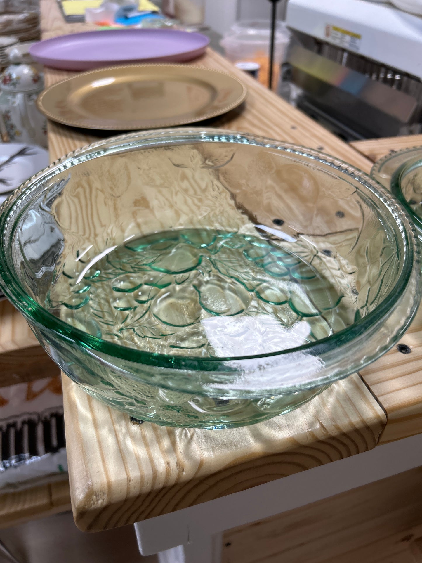 Orchard Green Glass Dish