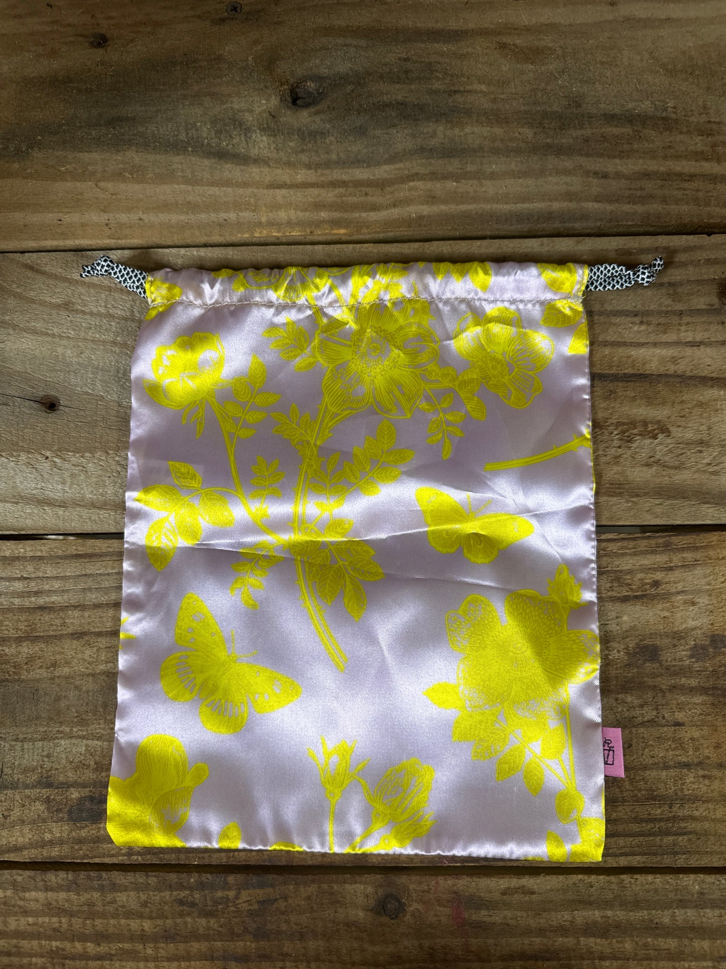 Ipsy Makeup Pouch Only Yellow Flowers