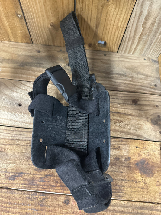 Safariland SLS MILITARY TACTICAL HOLSTER FOR GUN MOUNTED LIGHT W/ QUICK RELEASE LEG STRAP for Beretta 92