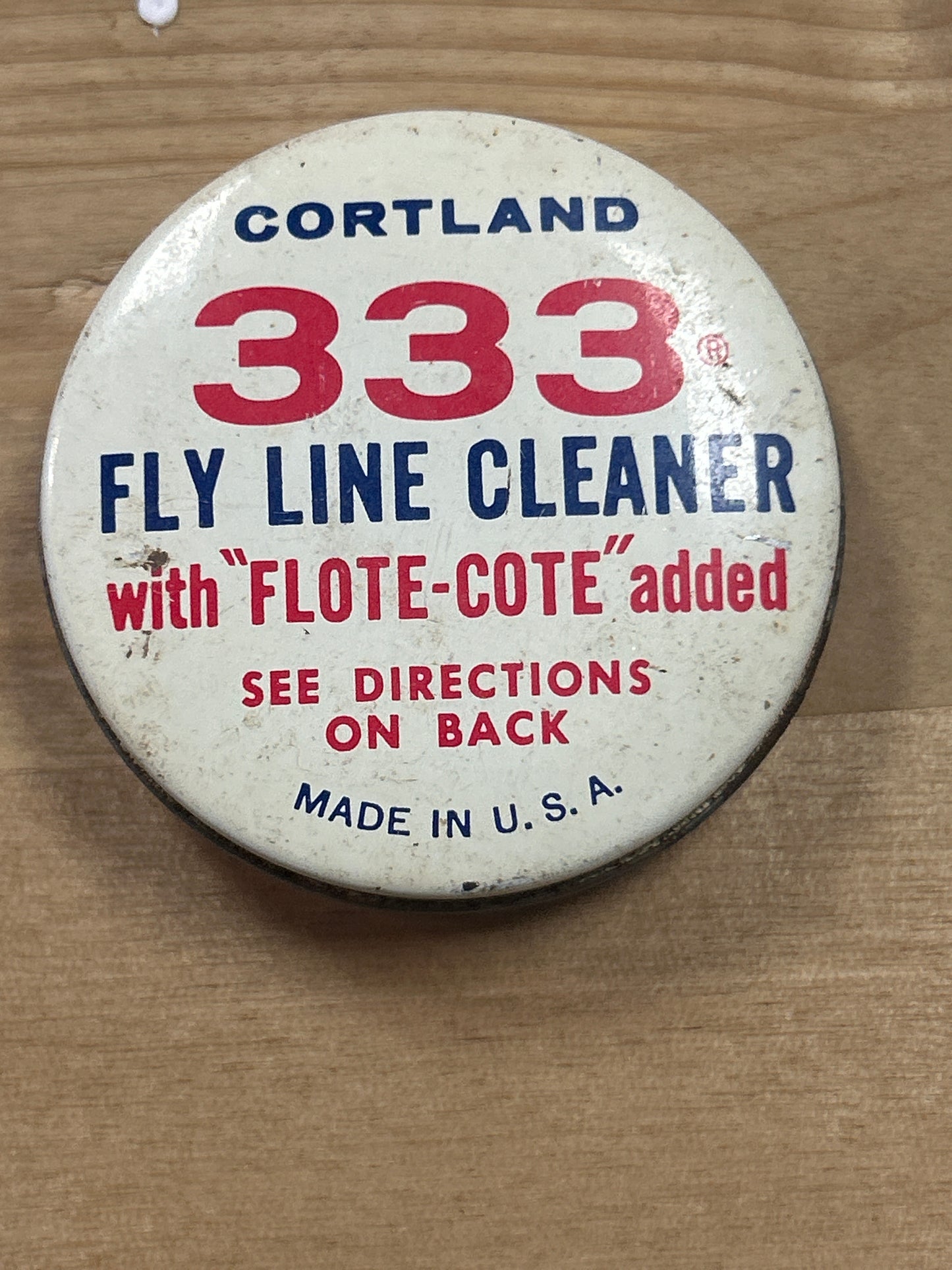 Vintage Cortland 333 Non-Sinkable Fly Line Cleaner (unused)