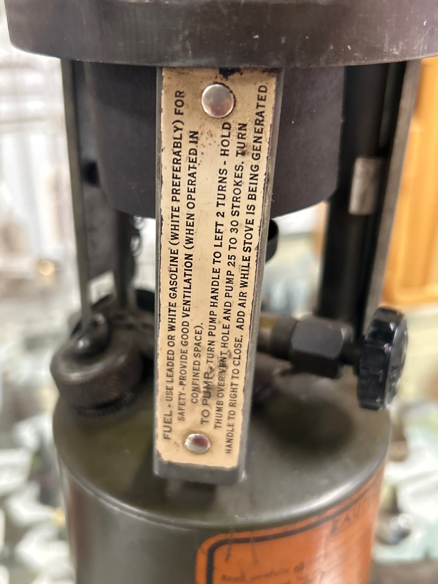 US 1945 WW2 Coleman Stove (dated)