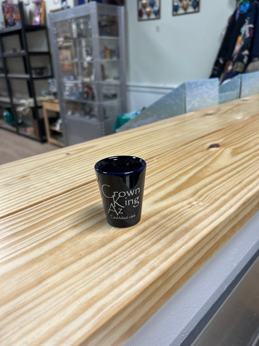 Crown King Arizona Shot glass