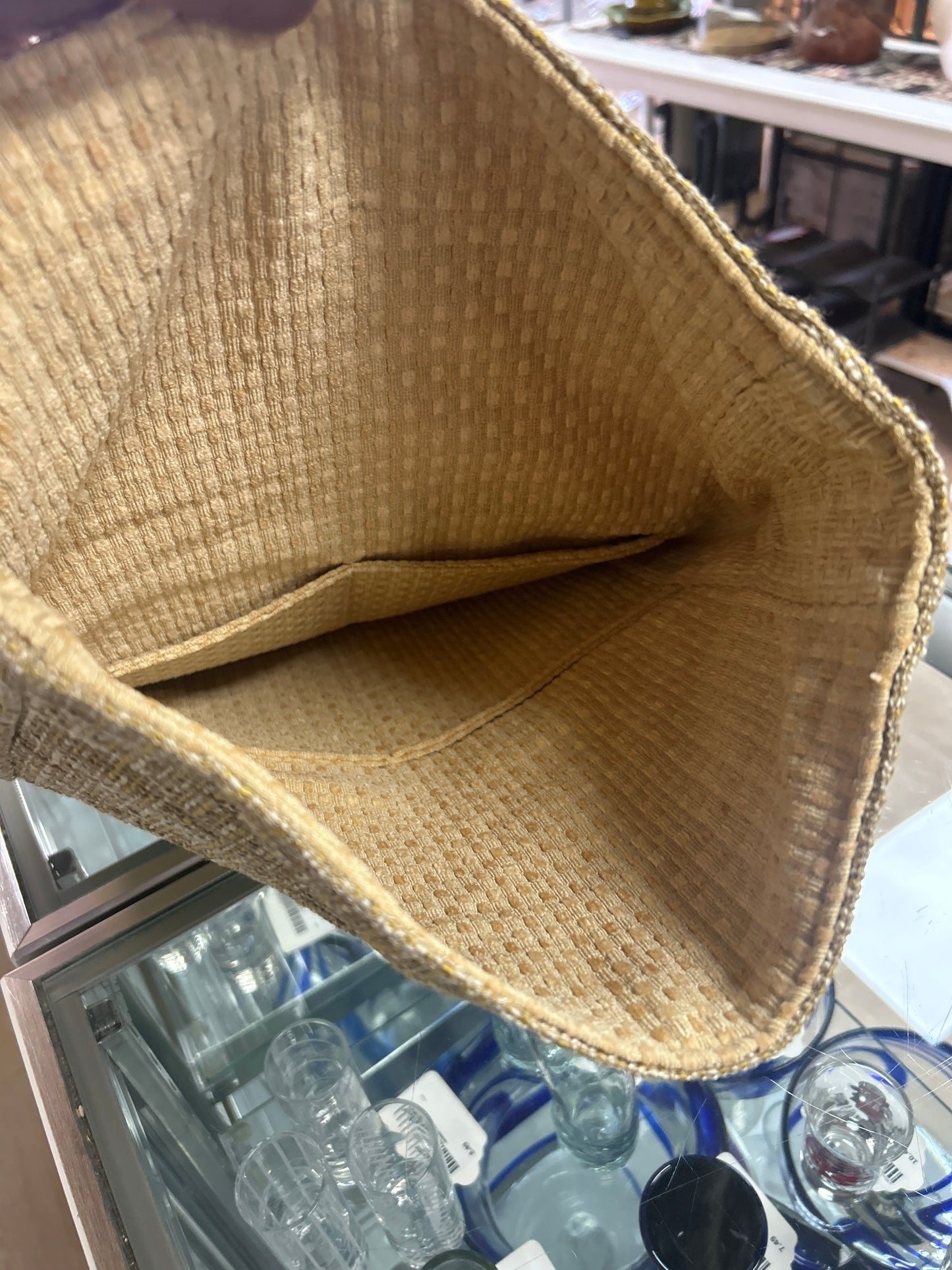 Tan Bag w/Strap (heavier material)