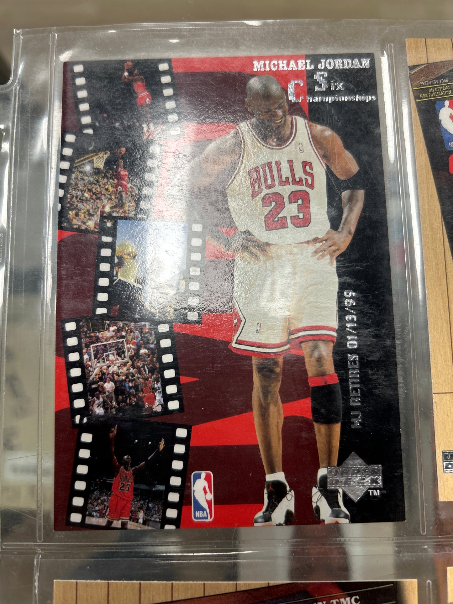 Upper Deck Jordan Jumbo Card “B22”