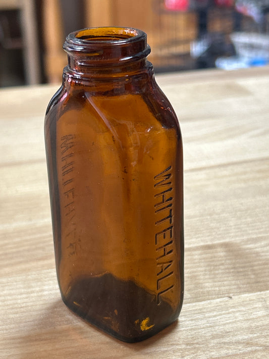 Whitehall Medicine Bottle 4”