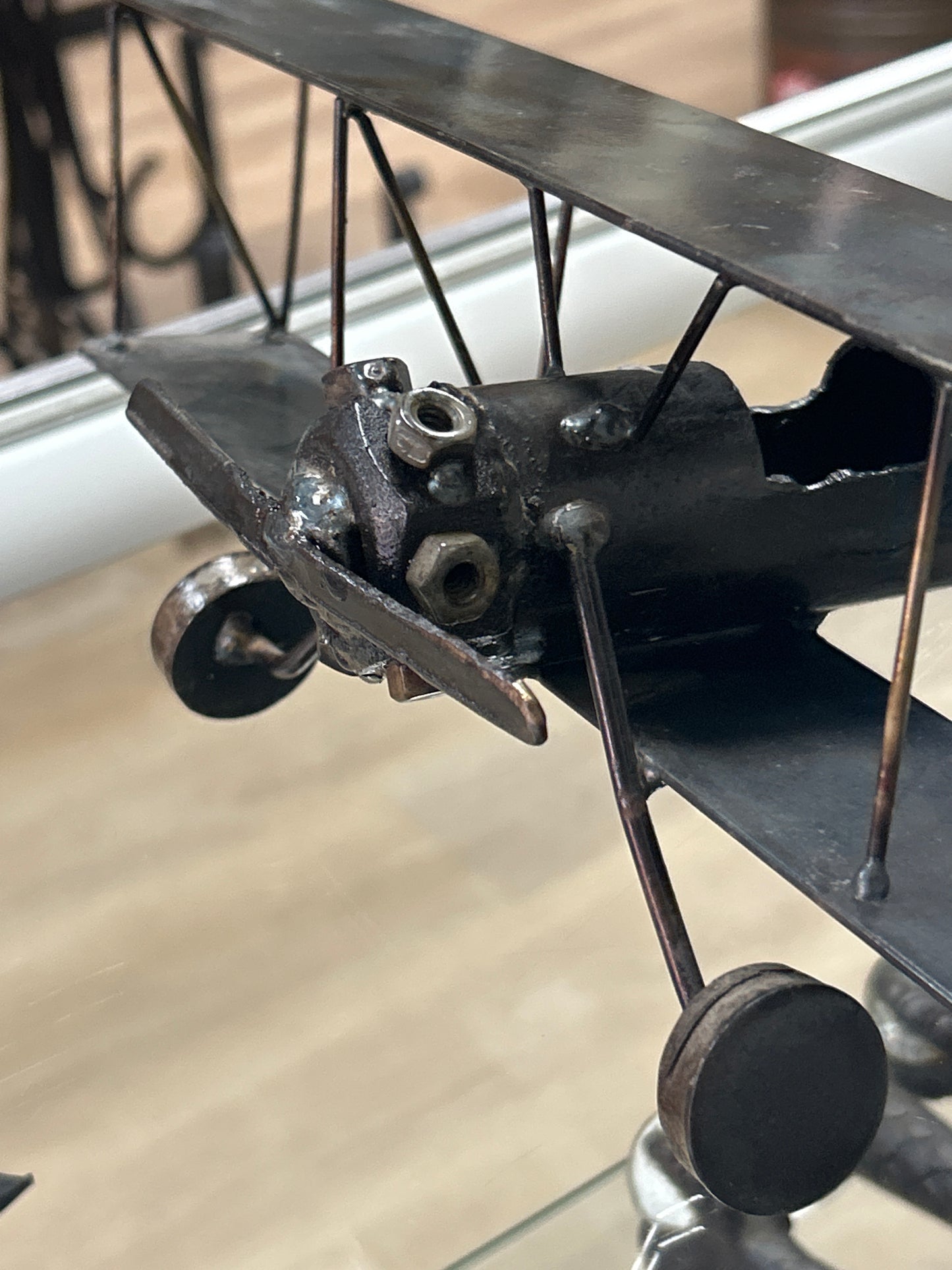 Metal Biplane Welded 12x14