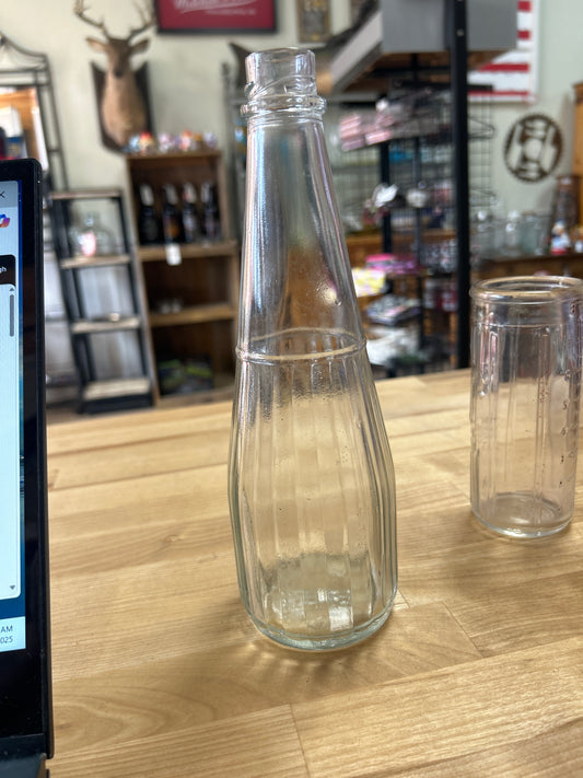 Vintage EARLY Brooks Ketchup Bottle “Tangy-est” Nice Shape