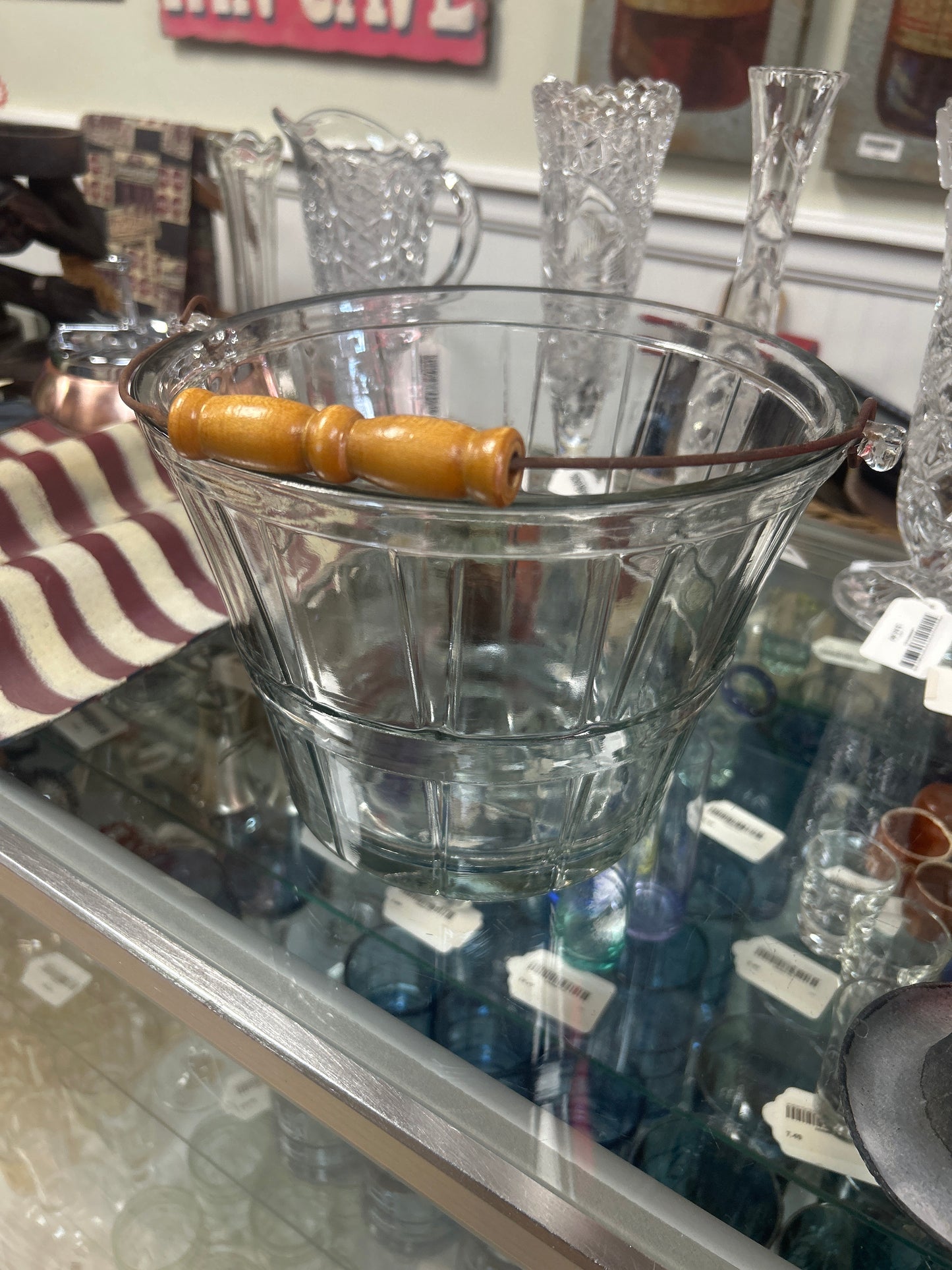 vintage Anchor Hocking clear glass