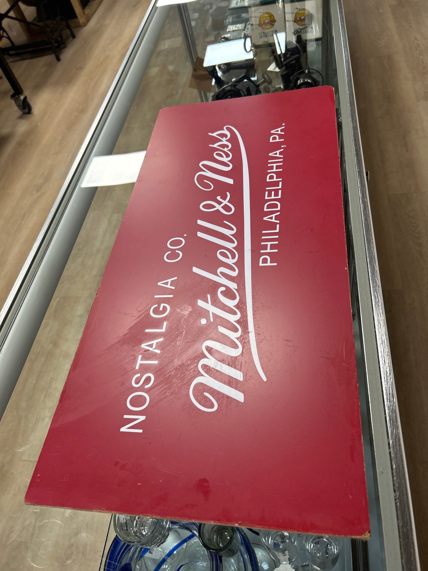 Mitchell & Ness Store sign (no frame)