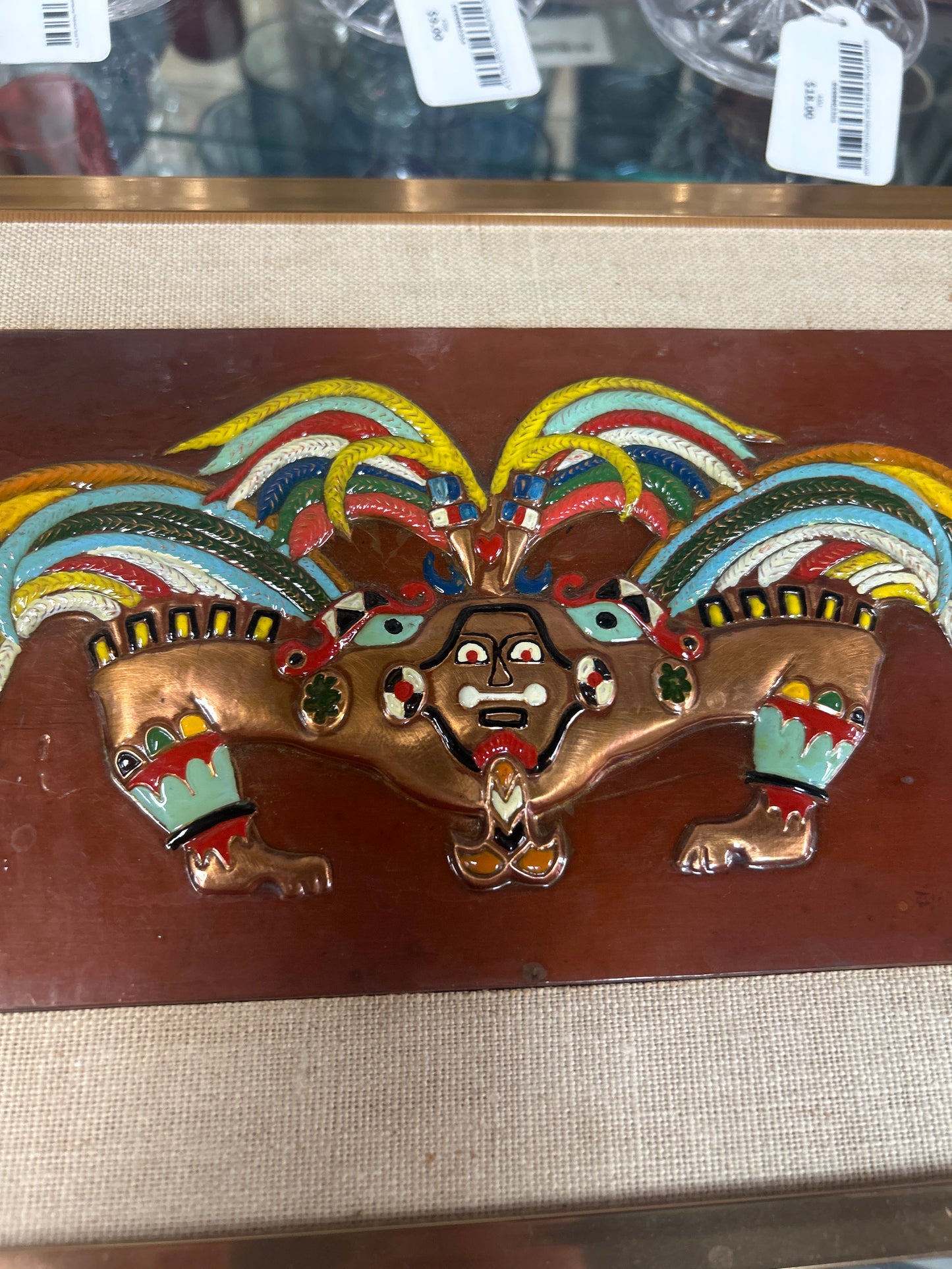 Juan Moreira metal art 11.5x5.5”