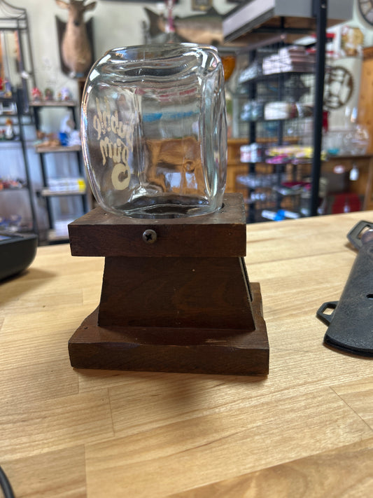 Vintage wooden Bubble Gum dispenser