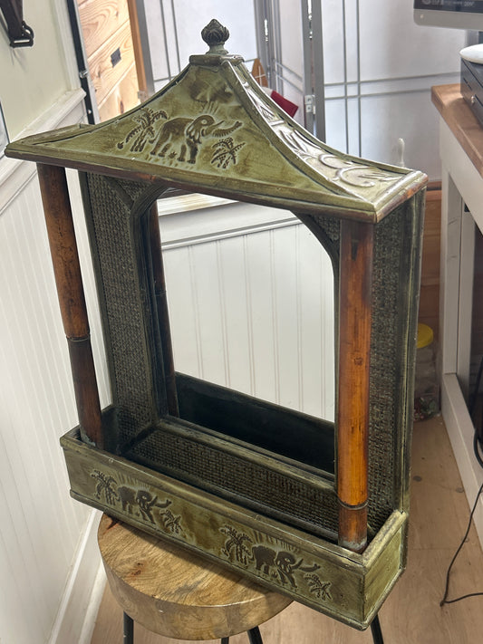 Elephant Mirror w/ shelf