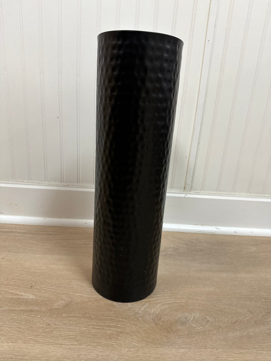 Hammered Tin Floor Vase 20” (set)